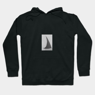 Not obvious. Minimal - black and white 4 Hoodie